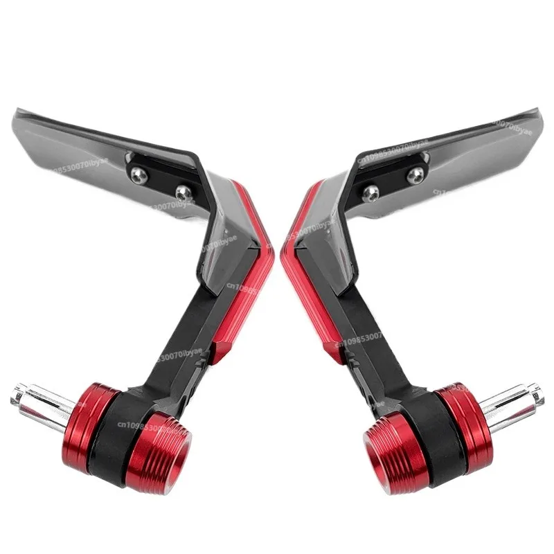For Motorcycle Modification, Hand Guards, Horn Windshield Decorative Protective Cover, Aluminum Alloy Electric Motorcycle