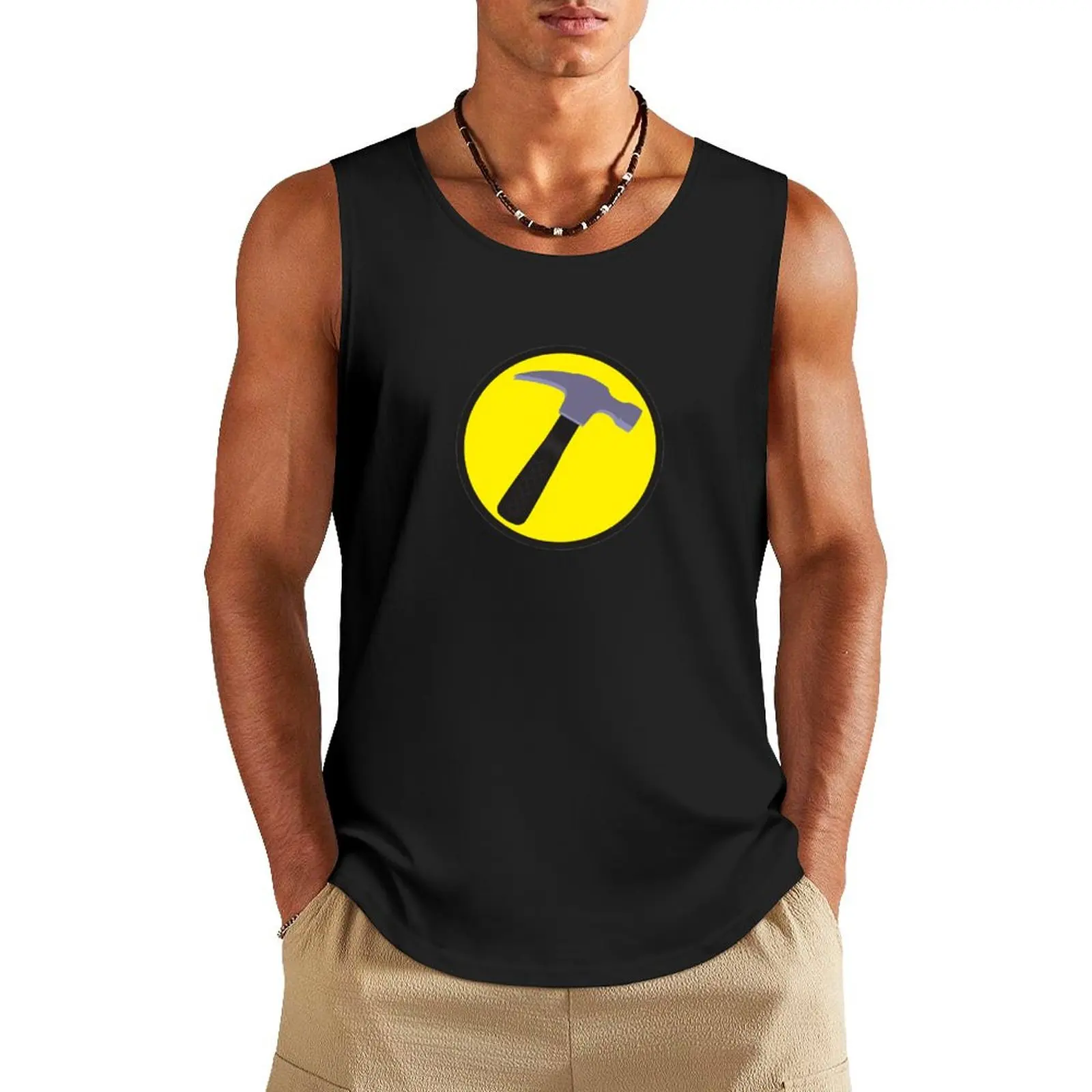 Captain Hammer Tank Top Men's summer clothes 2024 Fitness men clothing Men's clothing brands