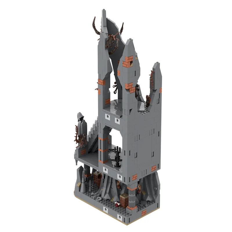 Magic Rings Model Moc Building Bricks The Hill of Dark Witchcraft 3/8Technology Modular Block Christmas DIY Toy Holiday Gifts