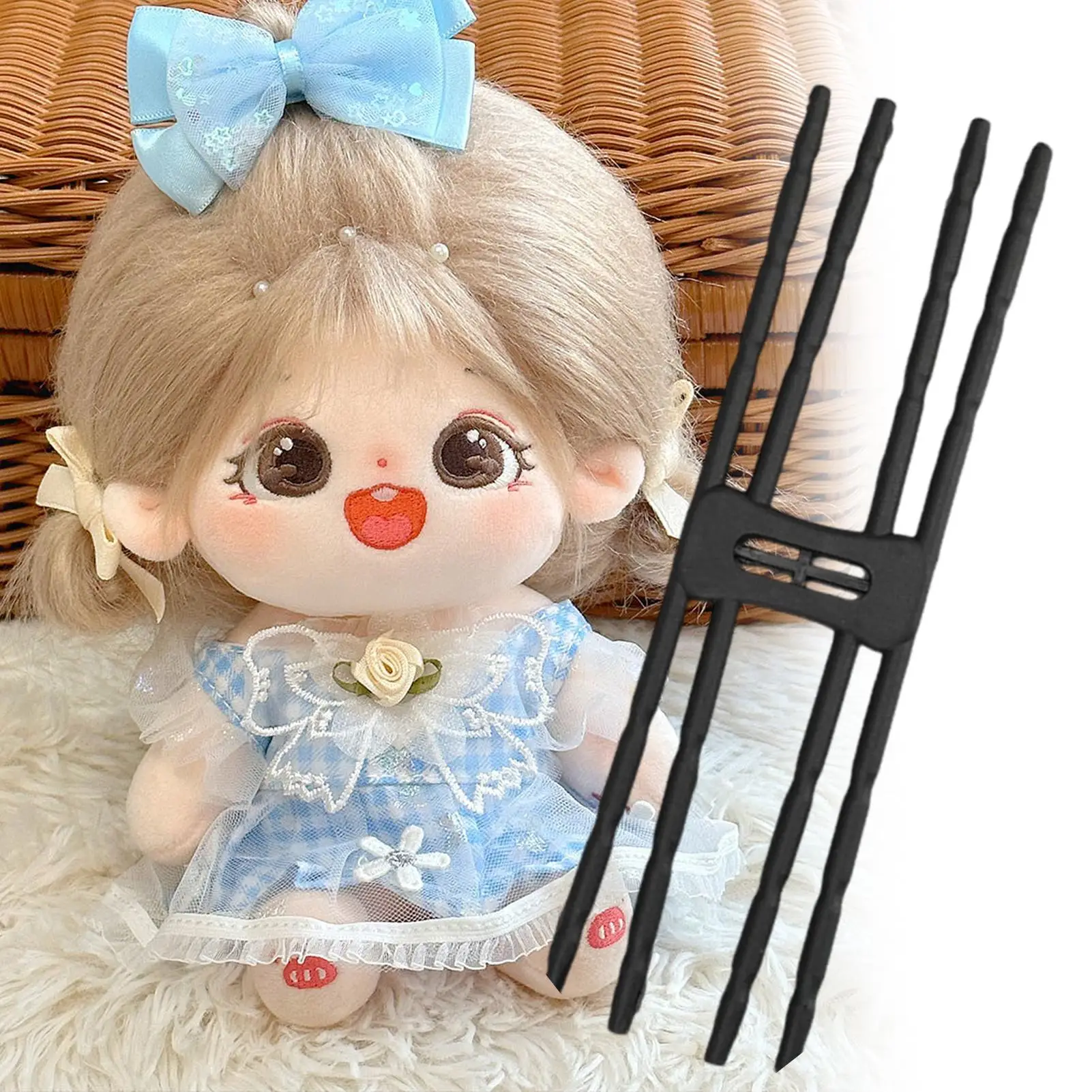 Adjustable Doll Stands Crochet Figure Support Adjustable Cotton Doll Stand For Outdoors Tabletop Scenery Collection Exhibition