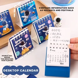 Creative Cartoon 2024 Calendar 2025 Desktop Decoration Small Calendar Student Gift Mini Plan This Calendar