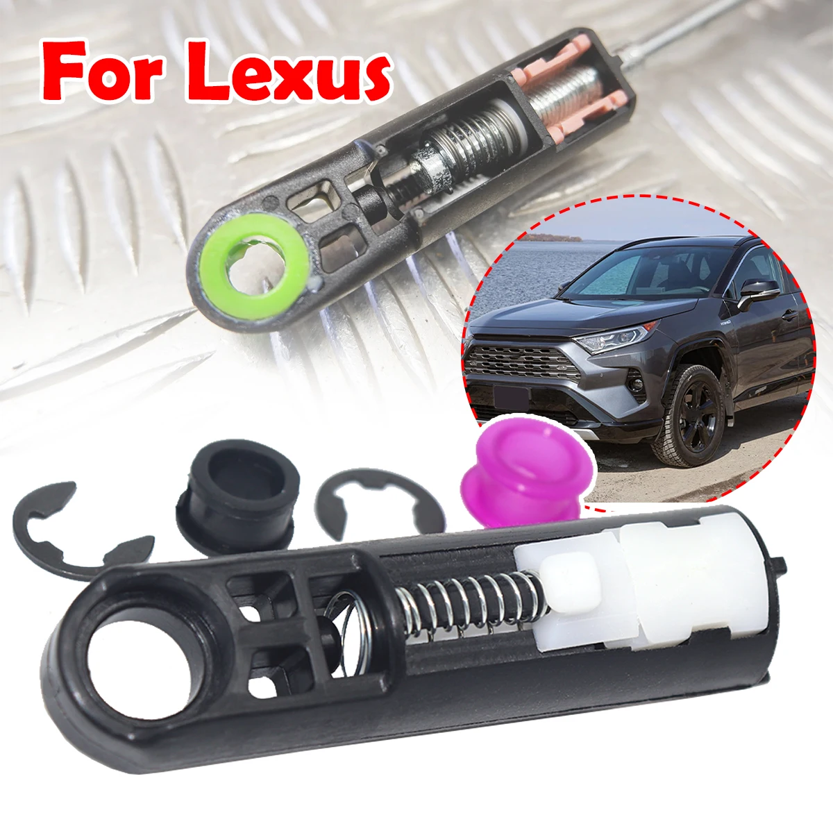 AT Gear Shift Cable Linkage Selector Bushing End Rod Replacement part For Toyota RAV 4 Land Cruiser Prado Camry Highlander XU70