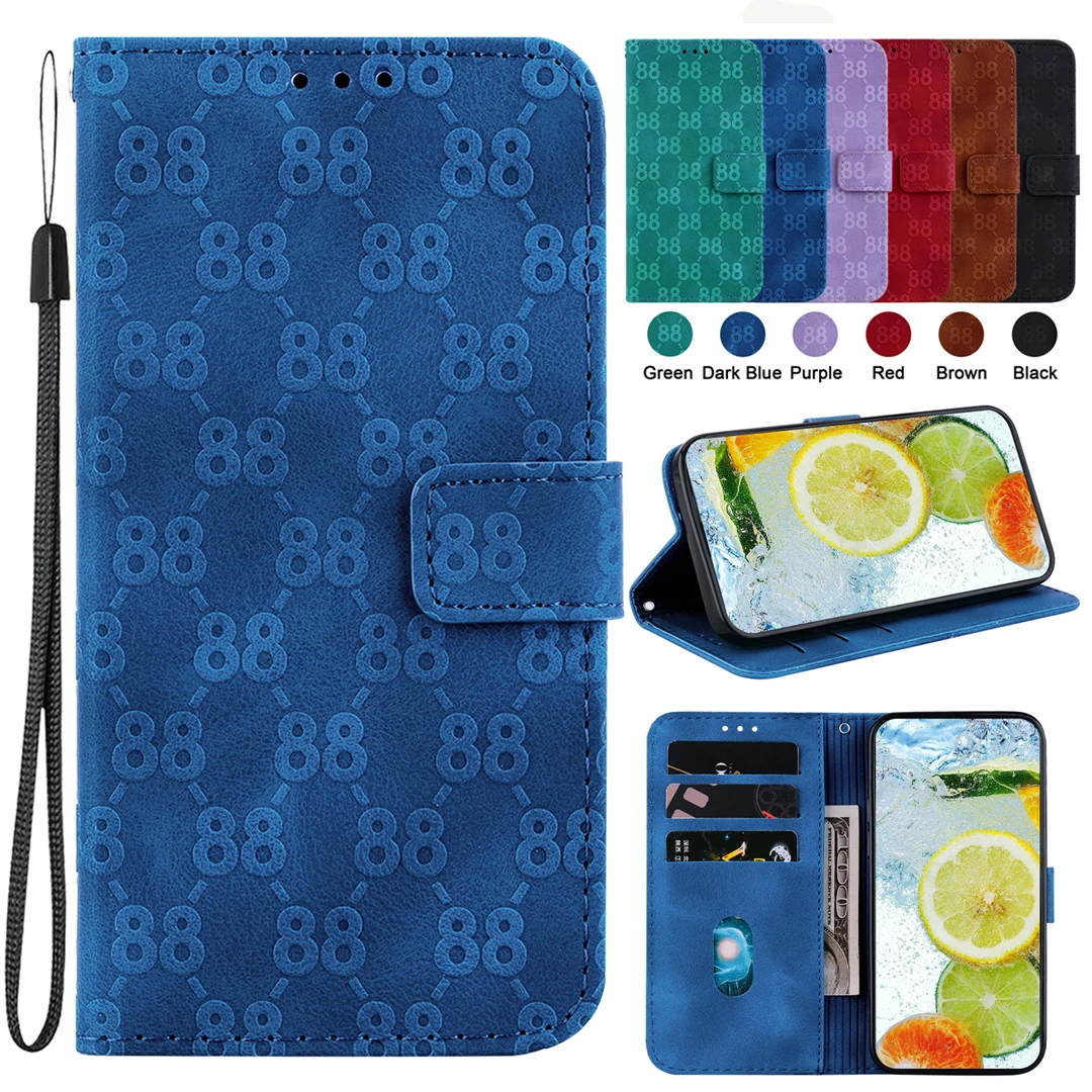 Number 8 Embossed L…