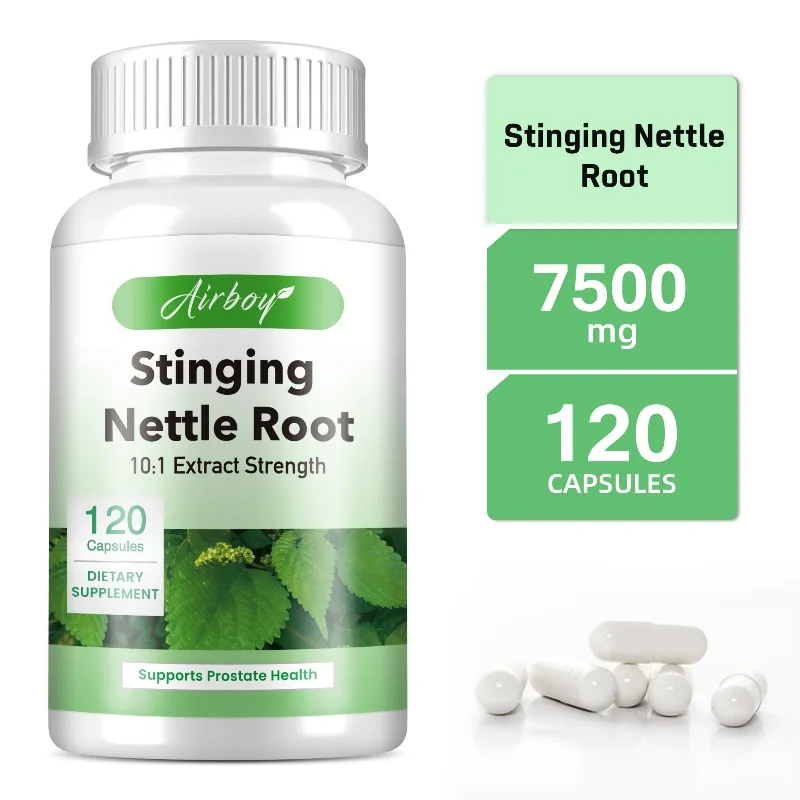 

Stinging Nettle Root - Hair Growth, Supports Prostate and Urinary Tract Health, Reduces Urinary Frequency, Boost Immunity