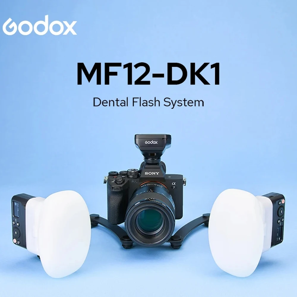 Godox MF-DB Adjustable Bracket for MF12 MF12-DK1 TTL Macro Speedlite Close-up Photography