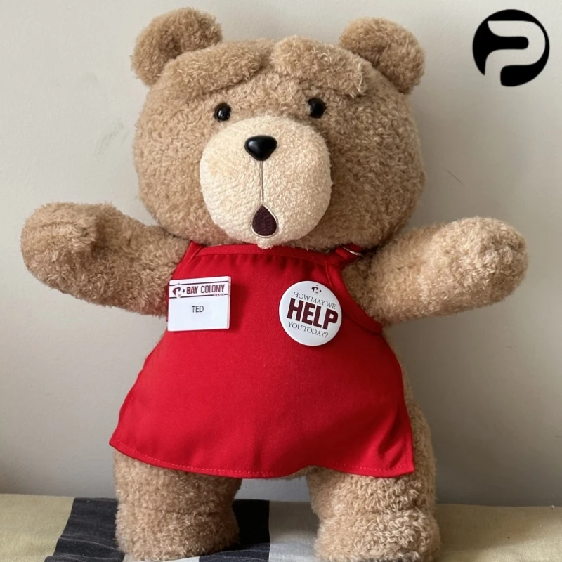 

Original Genuine Ted Teddy Bear Figure Ted 2 Revoltech No.006 Teddy Brick Pvc Boxed Movie Plush Toys Model Action Figures Gifts