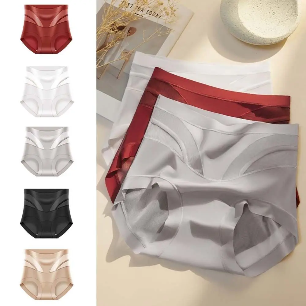 High Waist Thin Shapewear Panties Tummy Control Underwear Belly Contracting Postpartum Body Shaper Waist Trainer Mesh