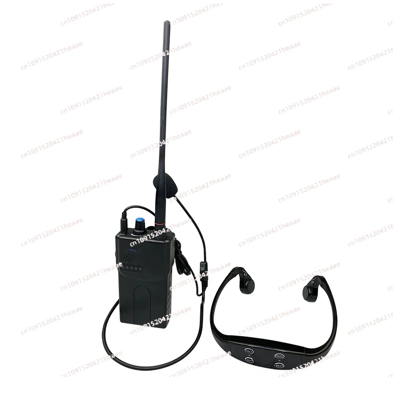 Suitable forSynchronized Swimming Training Equipment Underwater Audio Coaching Swimtalk 1 Headphone 1 Transmitter