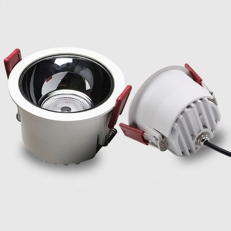 IP65 wodoodporna oprawa LED typu Downlight 7W/9W/12W/15W/18W/24W oświetlenie sufitowe LED wewnętrzne oświetlenie zewnętrzne do łazienki/balkon