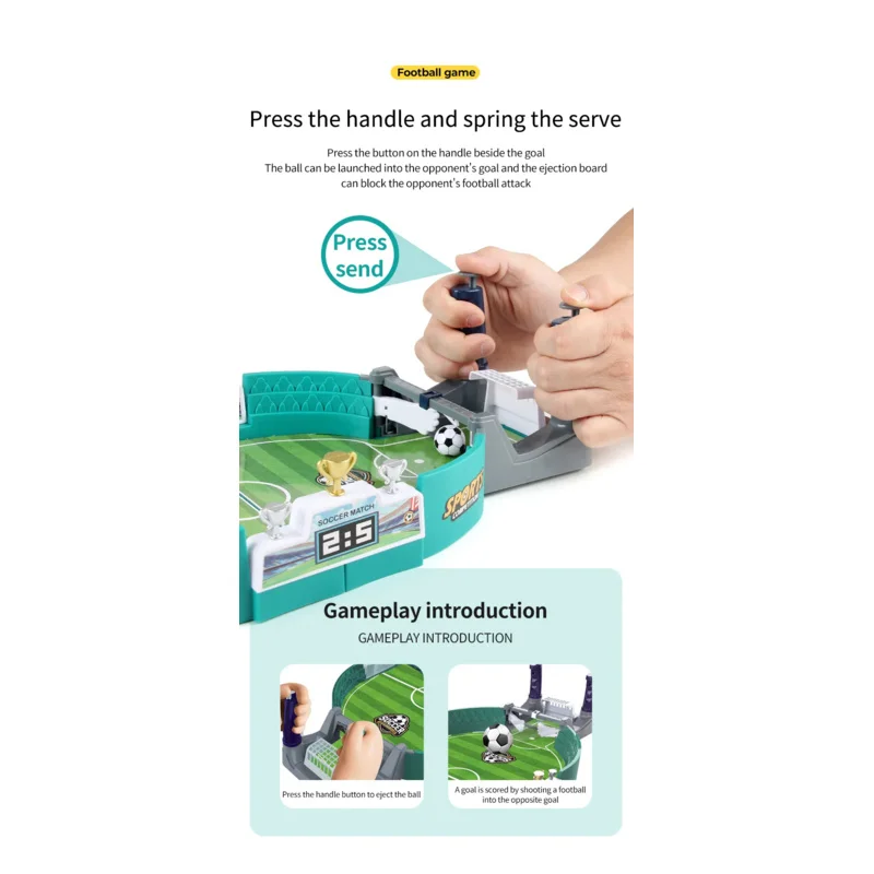 طاولة كرة القدم، لعبة كرة القدم، ألعاب المباراة للعائلة، لعبة الحفلات، لعب الطاولة، ألعاب كرة القدم، كرة القدم التفاعلية بين الوالدين والطفل #6