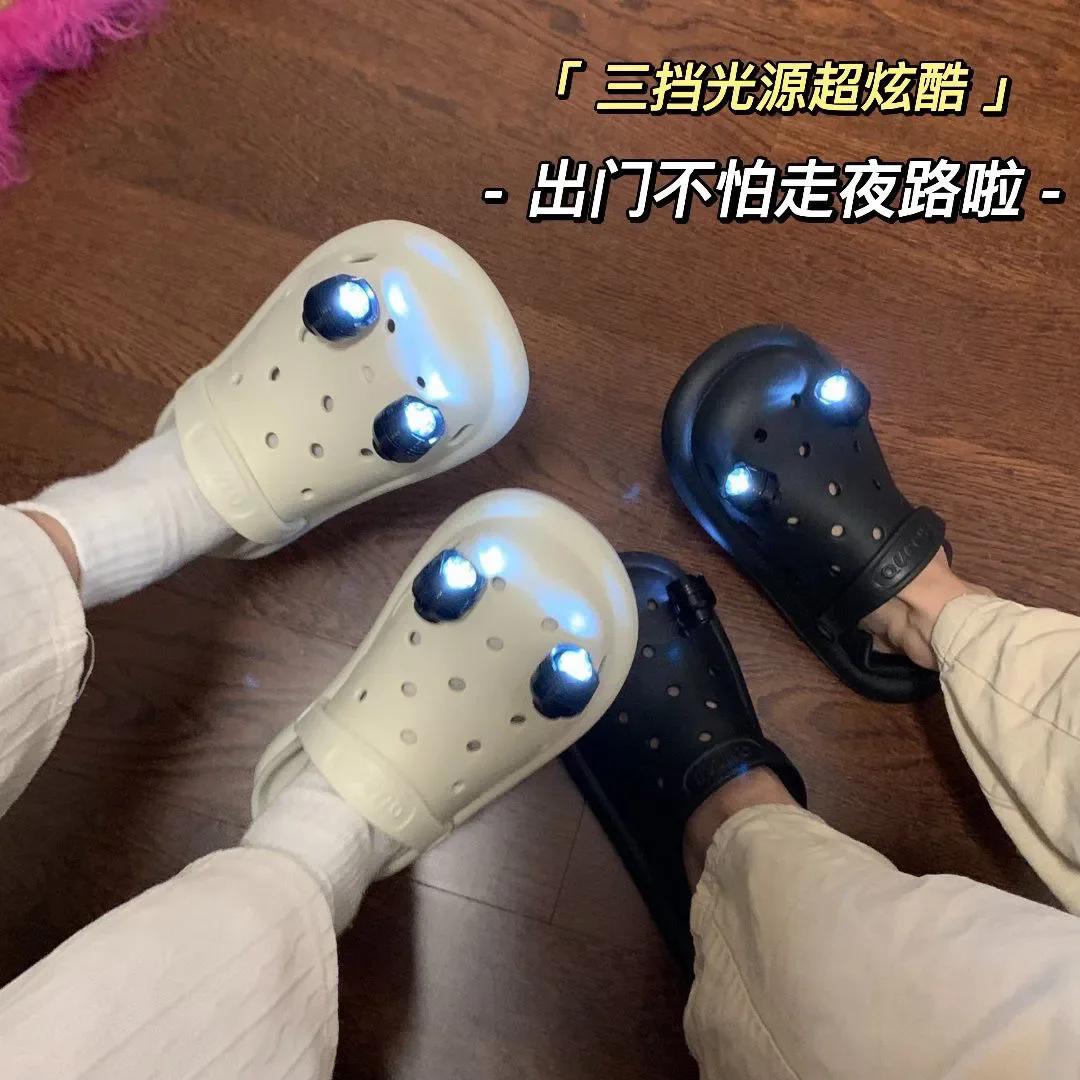 Newly arrived jewelry Adjustable three brightness levels, integrated lighting, detachable shoe buckle UNISEX Fun April Fool Day