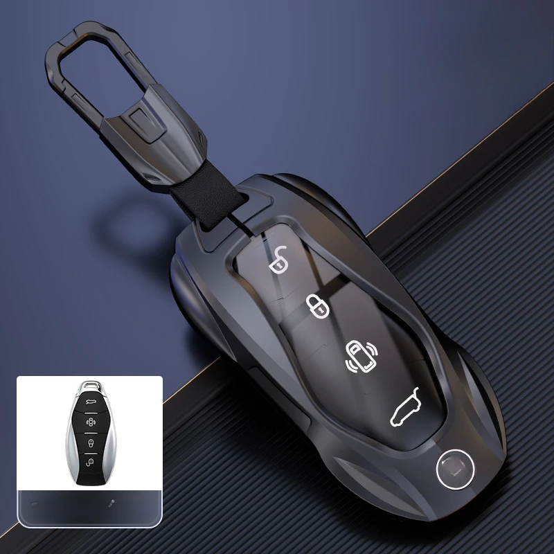 

Suitable for HongQi HS5 HS7 Hs5 Hs7 Zinc Alloy Car Remote Key Case Cover Multiple Styles Metal Car Buckle Modification Shell