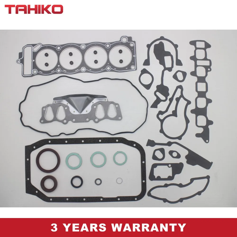 

22R 22RE 22REC Engine Full Head gasket set fit for Toyota Land cruiser/4runner/Celica/Hilux VW Taro 2.4L 50099300 0411135070 VRS