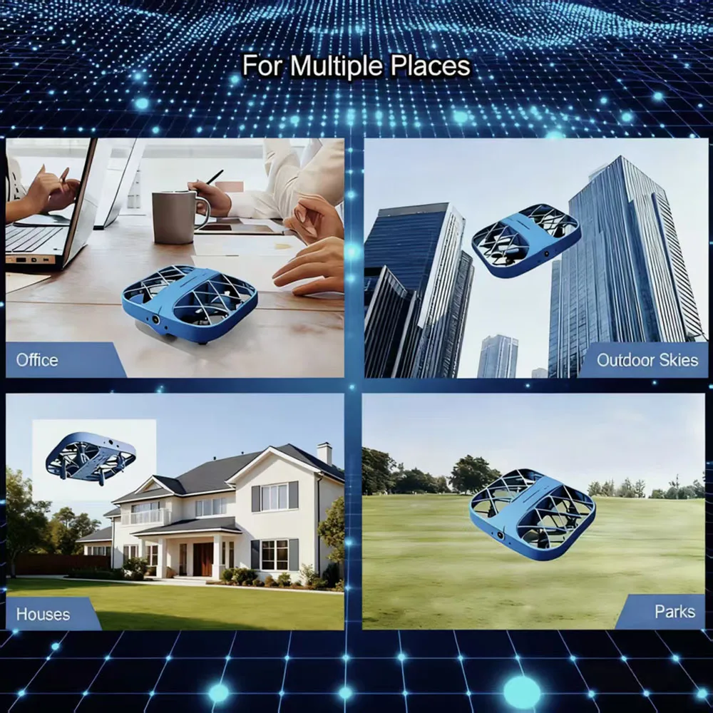 โดรน H107 RC Grid 2.4G ขนาดพกพา พร้อมกล้อง 4K พกพาสะดวก ควบคุมด้วยรีโมท ควอดคอปเตอร์ของเล่น บินลงจอดได้ด้วยปุ่มเดียว