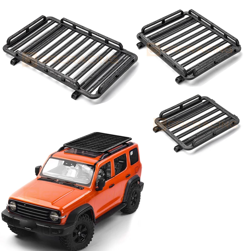 Roof Rack Crossbar Bracket for 1/8 RC Crawler Car Traxxas KM Tank 300 Diy Parts