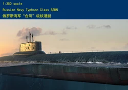 Hobby Boss 83532 1/350 Russian Navy Typhoon Class SSBN plastic model kit hobbyboss trumpeter-Scale Model Kit