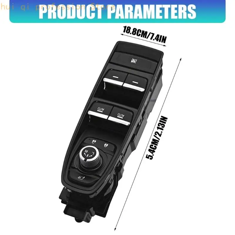 ABS-Schalttafel für Fahrertür, 12 V, Clip-In, 83071-FL070, für Reparaturzwecke H8WE – Detail 6
