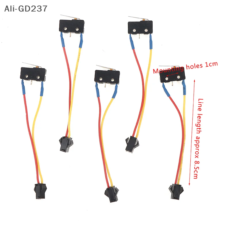 Piezas de electrodomésticos de HMA9-5Pcs, calentador de agua a Gas, microinterruptor de dos cables con astilla, microinterruptor para calentador de agua a Gas