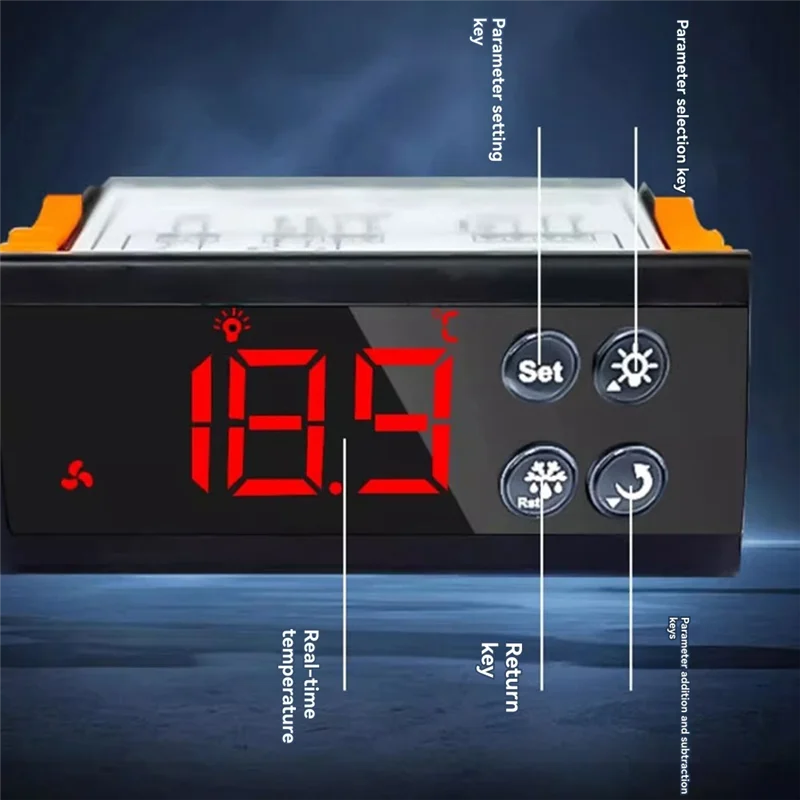 My Home Digital Display Freezer Thermostat Digital Temperature Controller ECS-310 Refrigerator Thermostat 220V