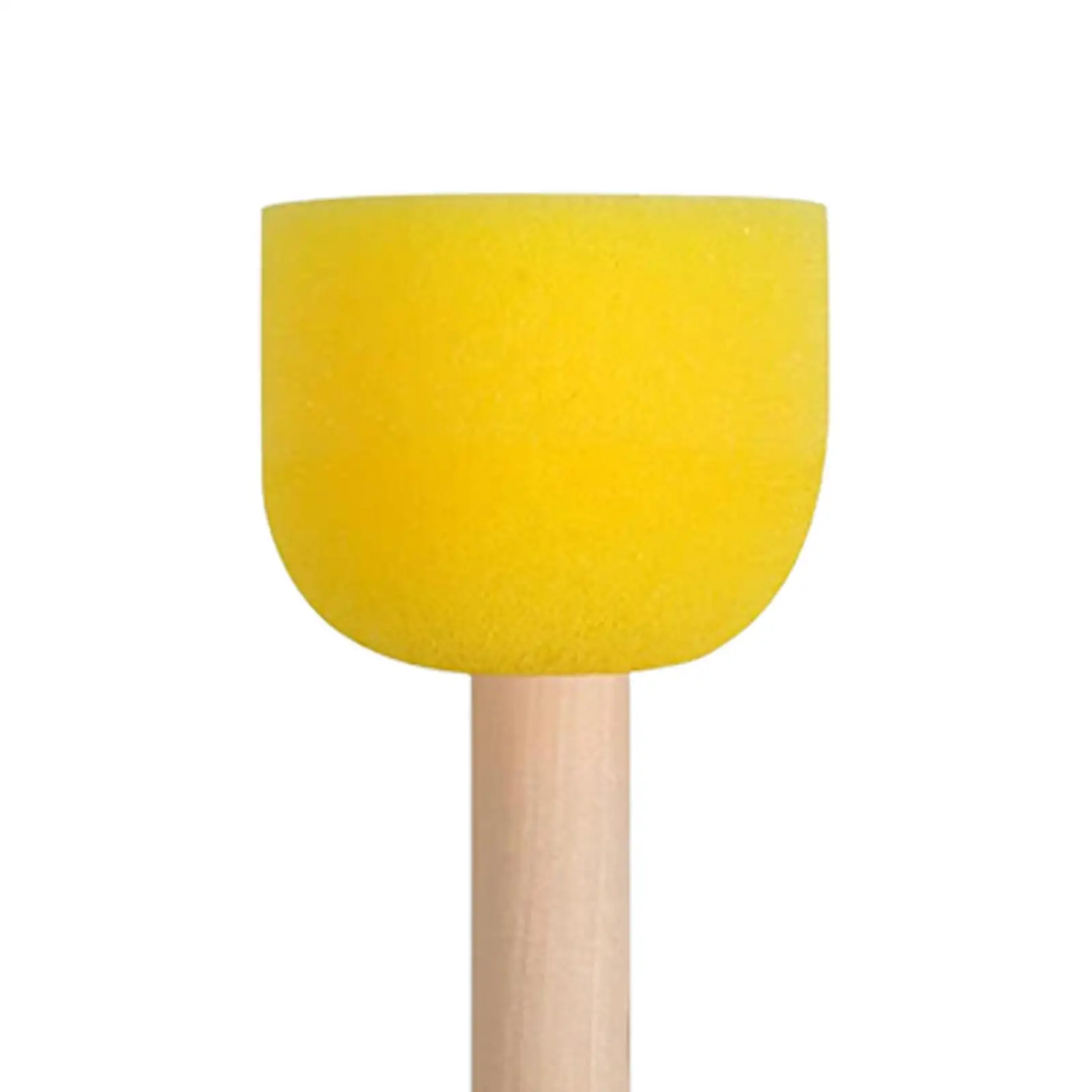 30 szt. Okrągłe gąbki zestaw pędzelków malowania plam zapasy rzemieślnicze akwarele artyści pędzle narzędzia do malowania dla maluchów w domu