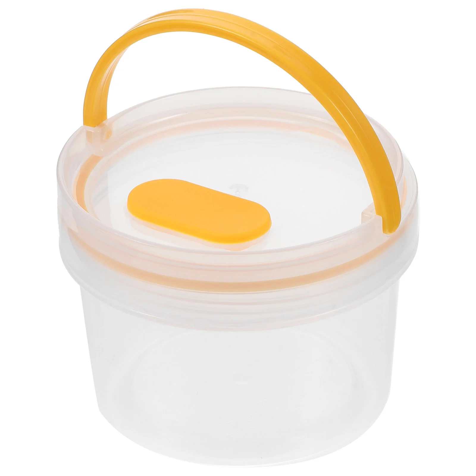 

Storage Box Round Yogurt Cup Sealed with Lid Transparent Fruit Dessert Refrigerator Crisper (250ml) Pp Food Cases