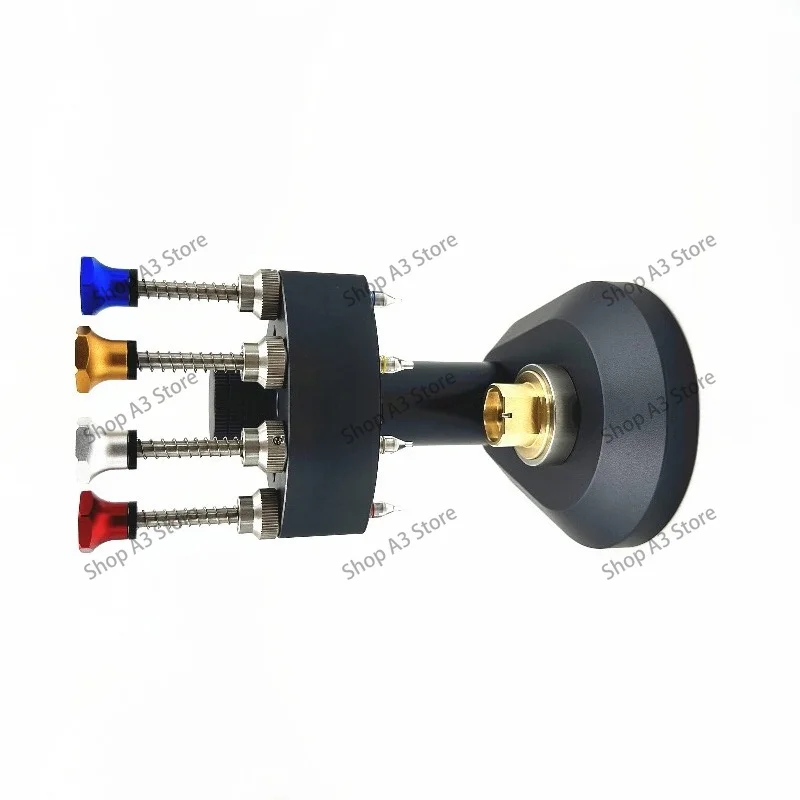 Timepiece repair tool, precision 4-digit timepiece pointer setting tool, timepiece pointer installation tool