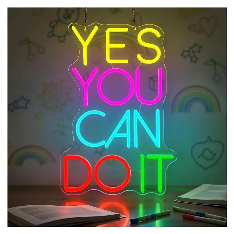 enseigne-neon-led-«-yes-you-can-do-it-»-alimentee-par-usb-pour-la-decoration-murale-de-salle-de-classe-salle-de-sport-bibliotheque-chambre-a-coucher-38-cm-x-26-cm-15-pouces-x-102-pouces
