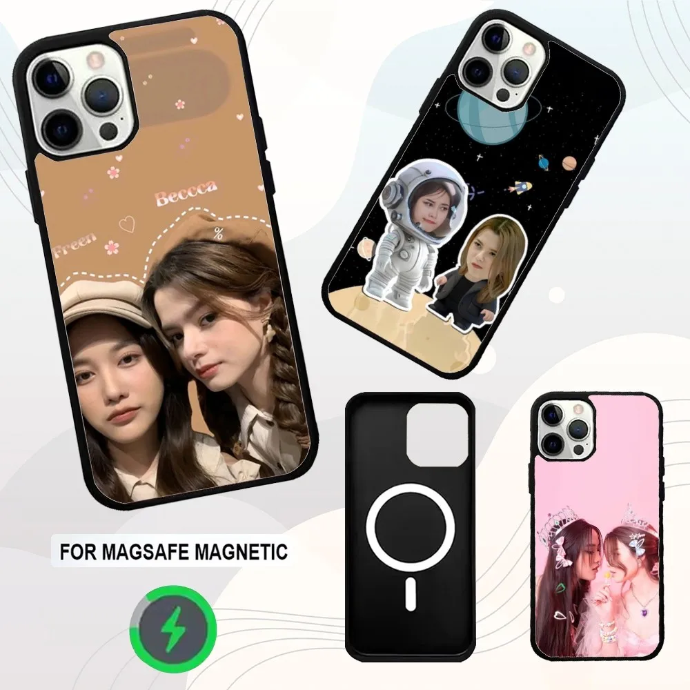 

Pink Theory F-Freen B-Becky Phone Case For iPhone 16e,16,15,14,13,12,11,Plus,Pro,Max,Mini Magsafe Magnetic Wireless Charging