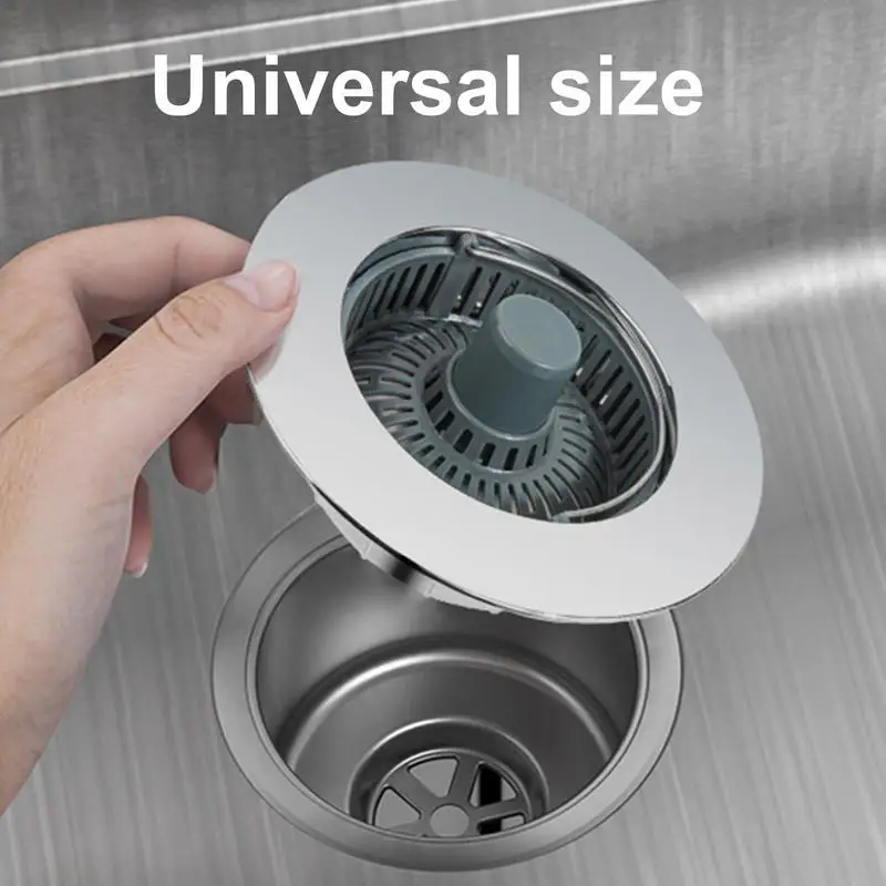 Kitchen Sink Drain Strainer Bathroom Sink Drain Multiple Seals Kitchen Sink Stopper Bathroom Sink Drain Sink Drain Basket