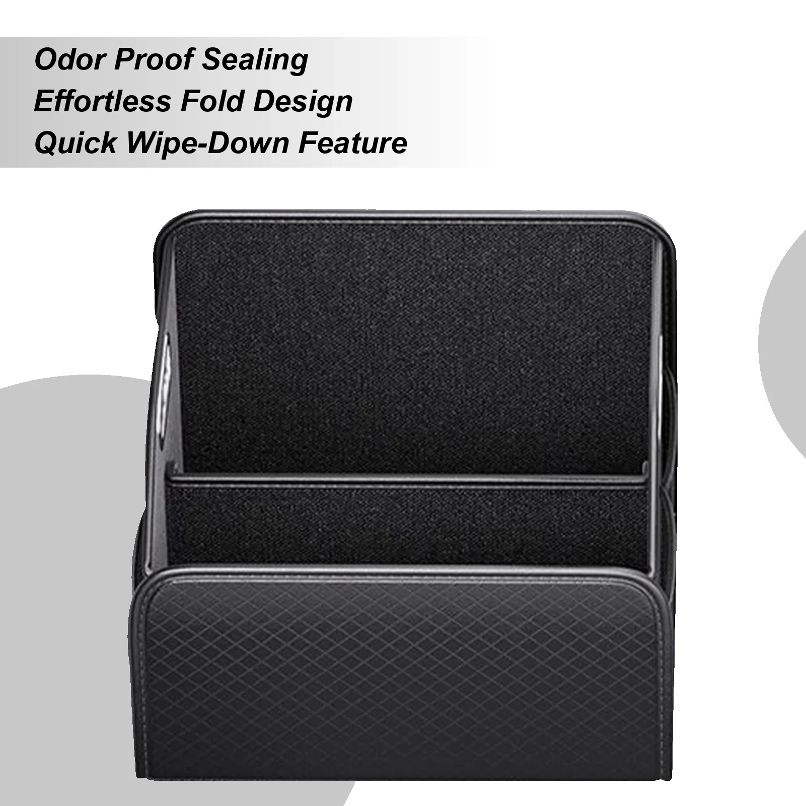 

Органайзер для багажника автомобиля с несколькими отделениями и ручками, складной ящик, органайзер для хранения автомобиля для внедорожника, автофургона, седана, автомобильного автомобиля