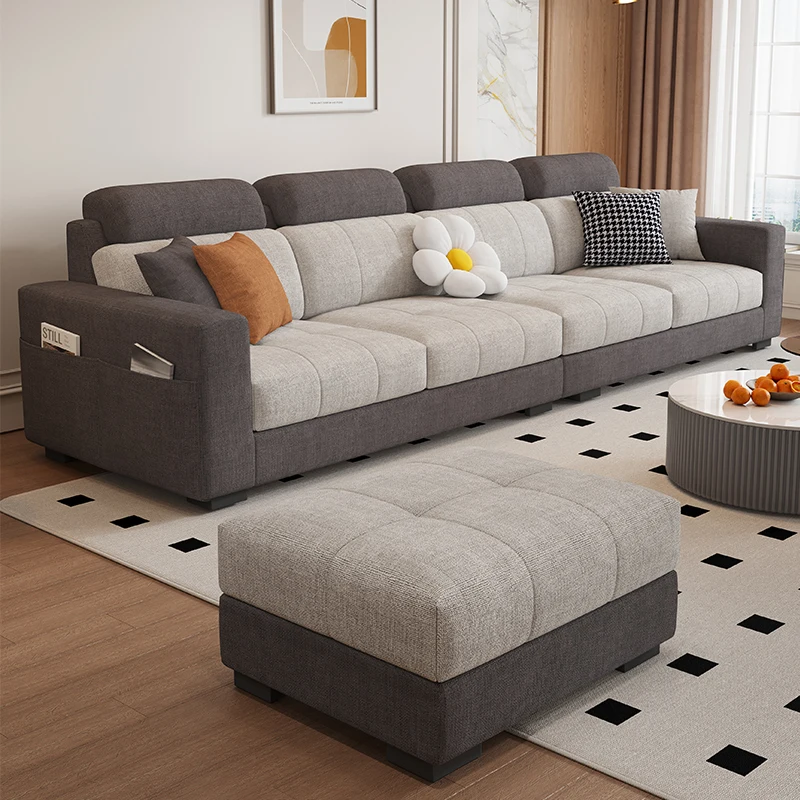 

Suppo Nordic Living Room Sofas Modern Large Gray Luxury Recliner Lounges Sofas Lazy Sleeper Daybed Canape Salon Home Furniture