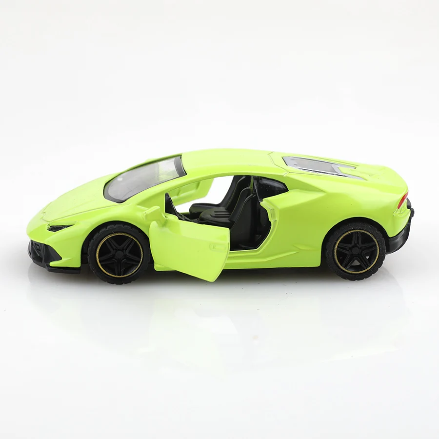 (bagged)1:43 Lamborghini Racing Car, Alloy Model Car, Simulated vehicle, children's alloy car, boy's toy model, car ornaments