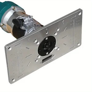 Alumínio Router Tabela Inserir Placa, Bancos De Madeira, Ferramentas De Madeira, Máquina De Corte Com Anéis, Fresagem 10 principais vendas argola para cadeira - №6