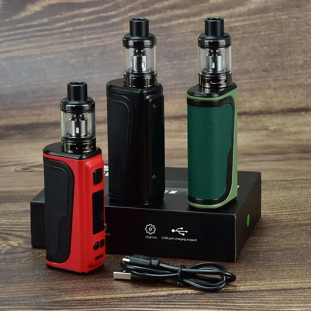 

E5 120 Вт Box Mod E Сигаретный комплект Vape Pen 2200 мАч Аккумулятор 2,5 мл Распылитель OLED-экран Электронная сигарета Испаритель Vapor Pen Kit