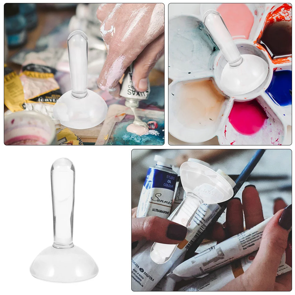 Painting Tool Practical Grinding Multifunctional Muller Pestle Office Pigment Glass Rod