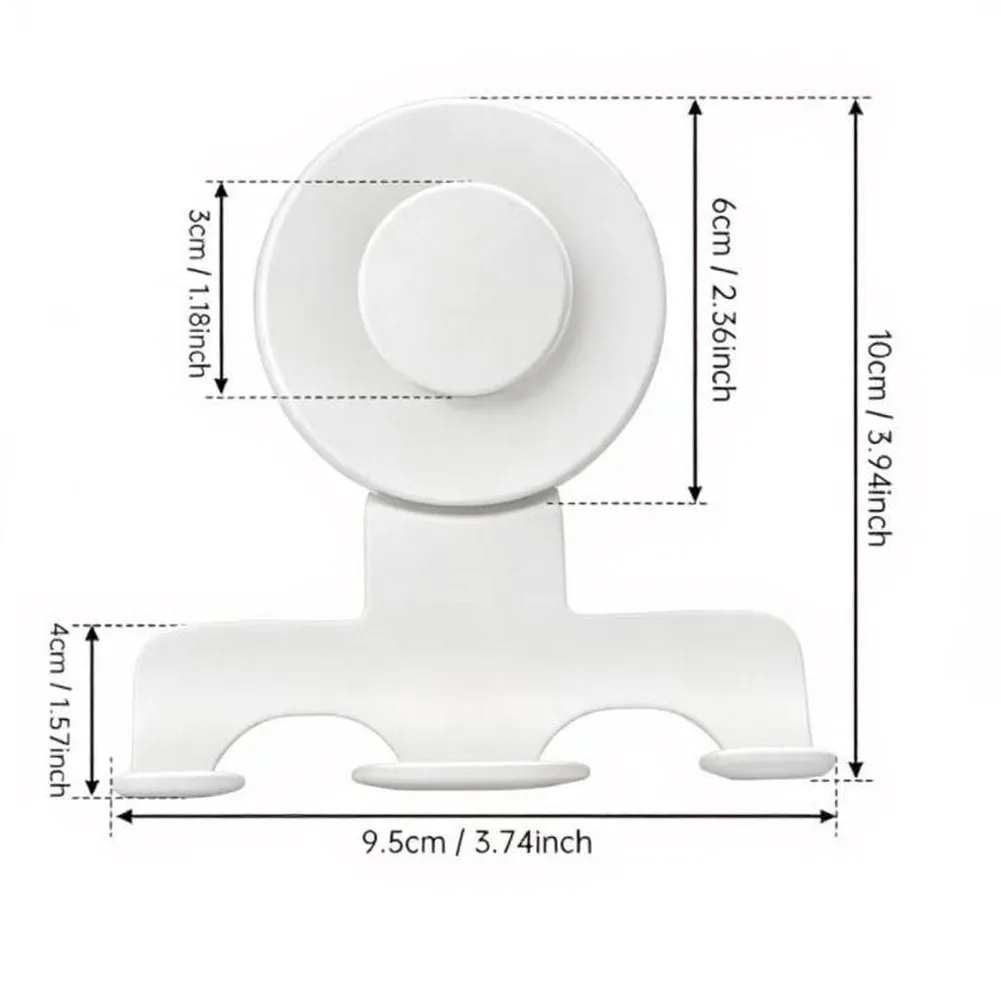 Robust Stainless Steel Hook for Glass Door and For Tile Wall No Screws or Drilling Needed to Hold Bathroom Accessories Safely