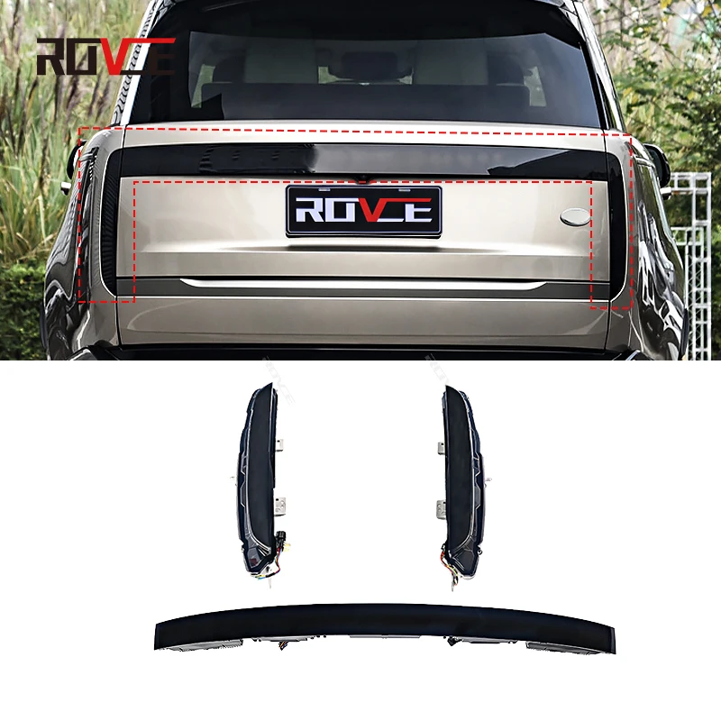 

LED Tail Light Reverse Brake Rear Lamp Rear Trunk LED Taillight For Range Rover Vogue 2023+