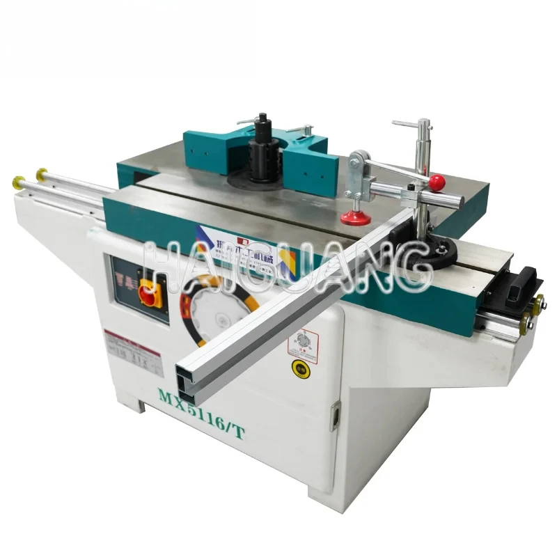 

Heavy-duty Sliding Table Shaper Vertical Single Spindle Moulder Machine Router Table for Woodworking Multipurpose Carpentry Tool