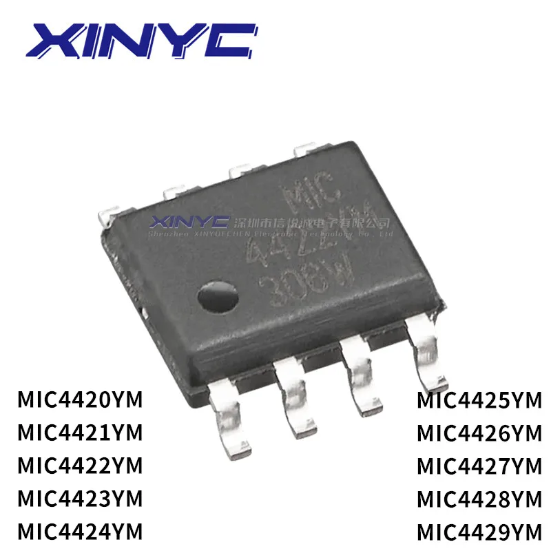 10PCS MIC 4420 4421 4422 4423 4424 BRIDGE DRIVE CHIP 4425 4426 4427 4428 4429 YM SOP8