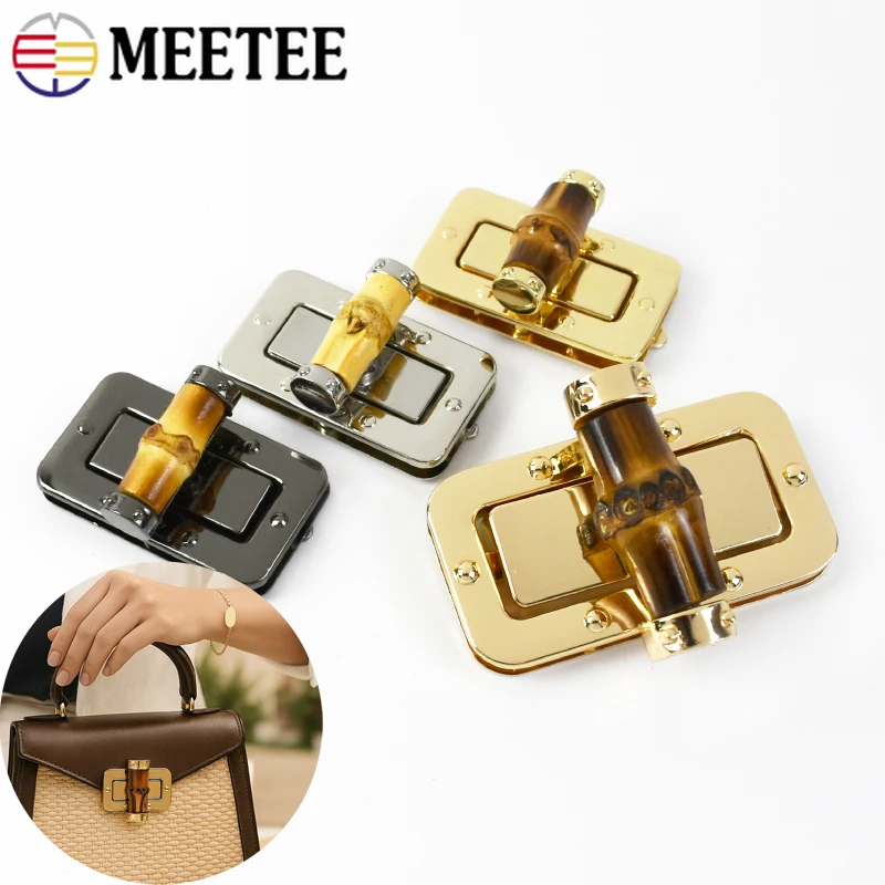 

1-5Pcs Metal Bag Lock Buckle 42*25/61*33mm Rotating Buckles Handbag Decor Clasp Wallet Closure Snap Clasps Hardware Accessories