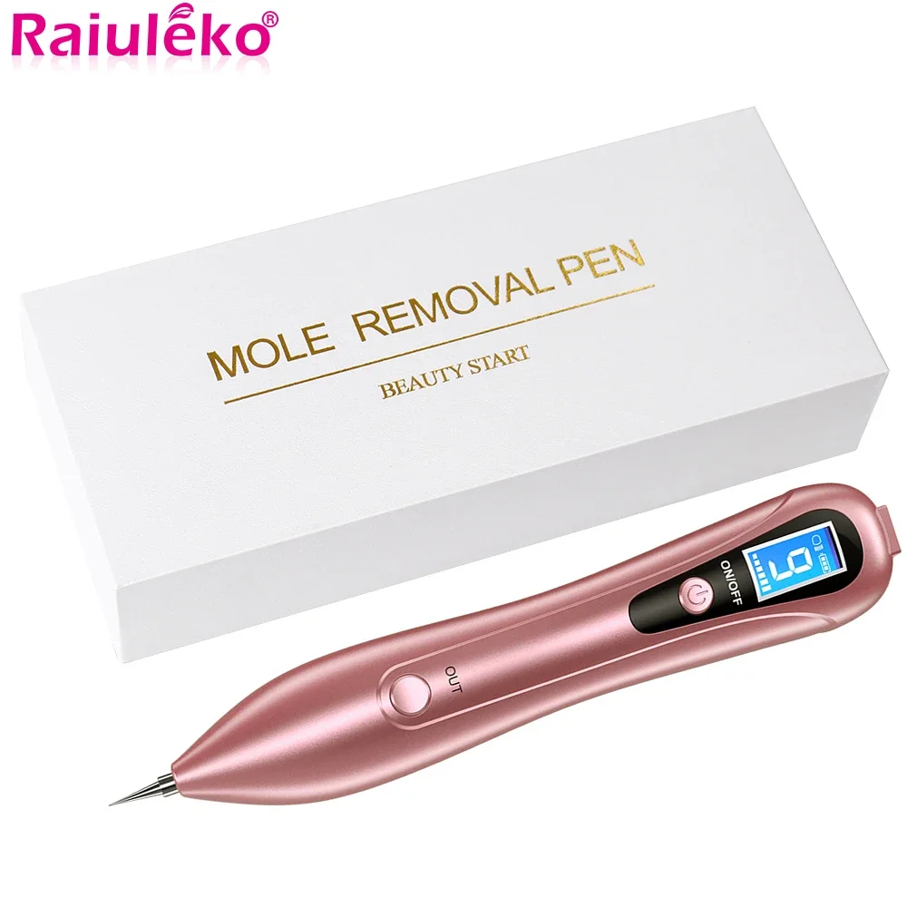 Professional Wart Removal Plasma Pen Freckle Mole Skin Tag Removal Nevus Tattoo Black Spots Remover Beauty Care Tool