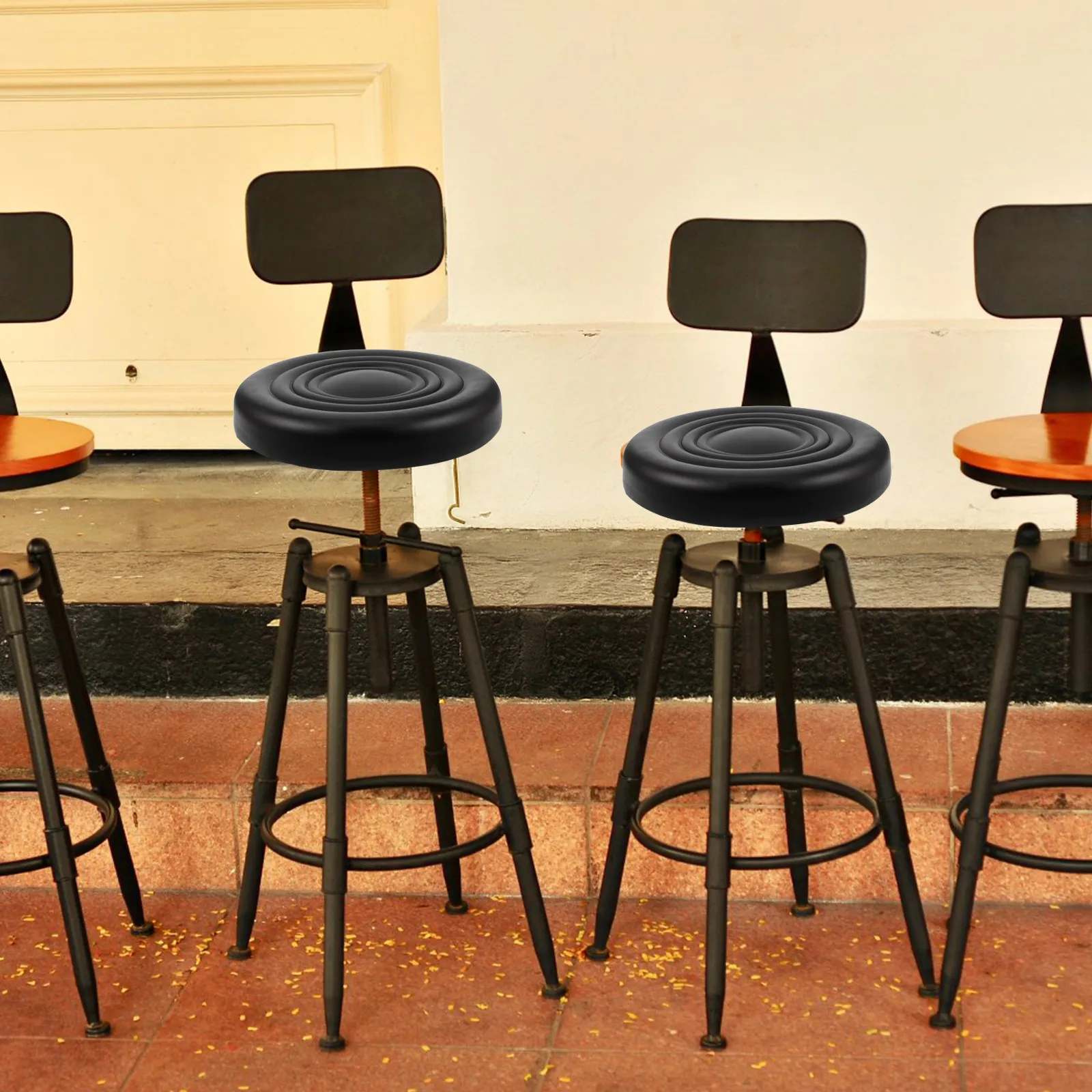 バースツール交換用クッションラウンドパッド入りシートカバーキッチンダイニングチェア用ラウンドチェアパッド快適