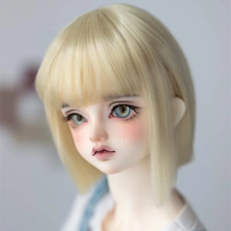 New Style 1/3 1/4 1/6 1/8 Bjd SD Wig Hair High Temperature Short Cute Lovely Wig Wire BJD Wig