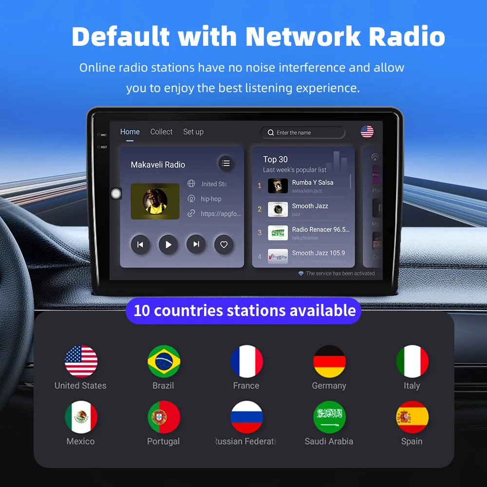 EKIY 2K Screen Car Radio For Citroen C5 2008-2017 Multimedia Video Player Navigation Android Auto GPS 2 Din Autoradio Stereo HU