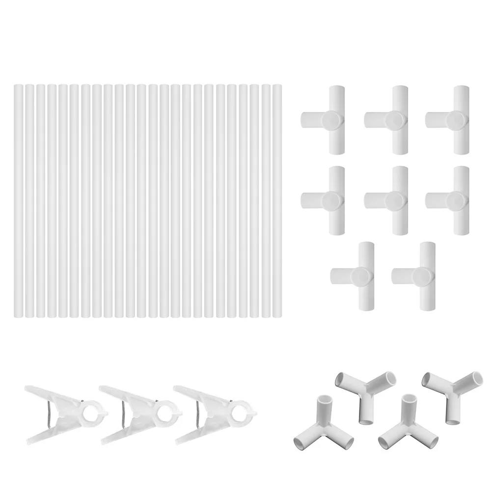 

Plastic Plant Support St Spiral Rack Garden Trellis White Easy Assembly Durable Stable Frame Vertical Growing Tomato Beans
