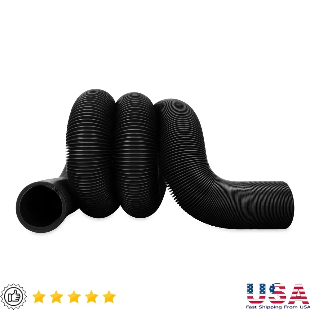 

Канализационный шланг для автодома, 20 футов, 3-дюймовое отверстие, сверхмощное виниловое решение для хранения HTS, складное, простая установка, модель 39615