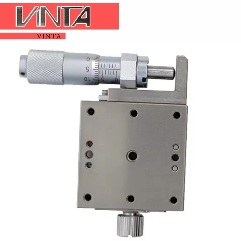 LBX80-C LBX80-R LBX80-L Stainless Steel Sliding Table X Axis  Manual Displacement Platform Linear Stage