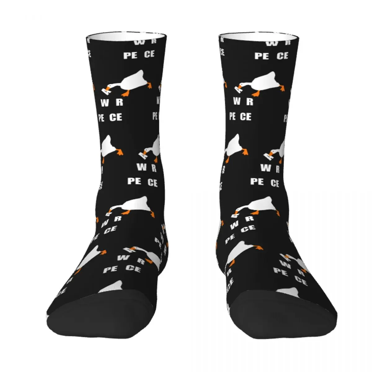 Peace War Untitled Goose Honk Game Socks Male Mens Women Summer Stockings Printed