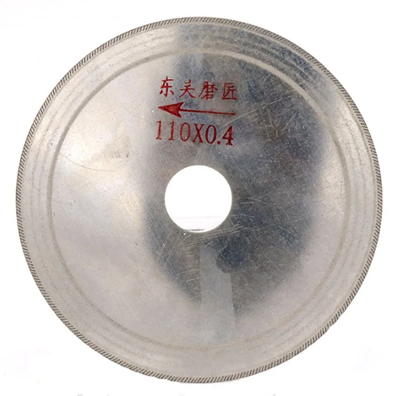 Lame de scie circulaire en diamant 60-200mm, disques de Jade à dents obliques pour pierres précieuses en verre d'agate, 1 pièce