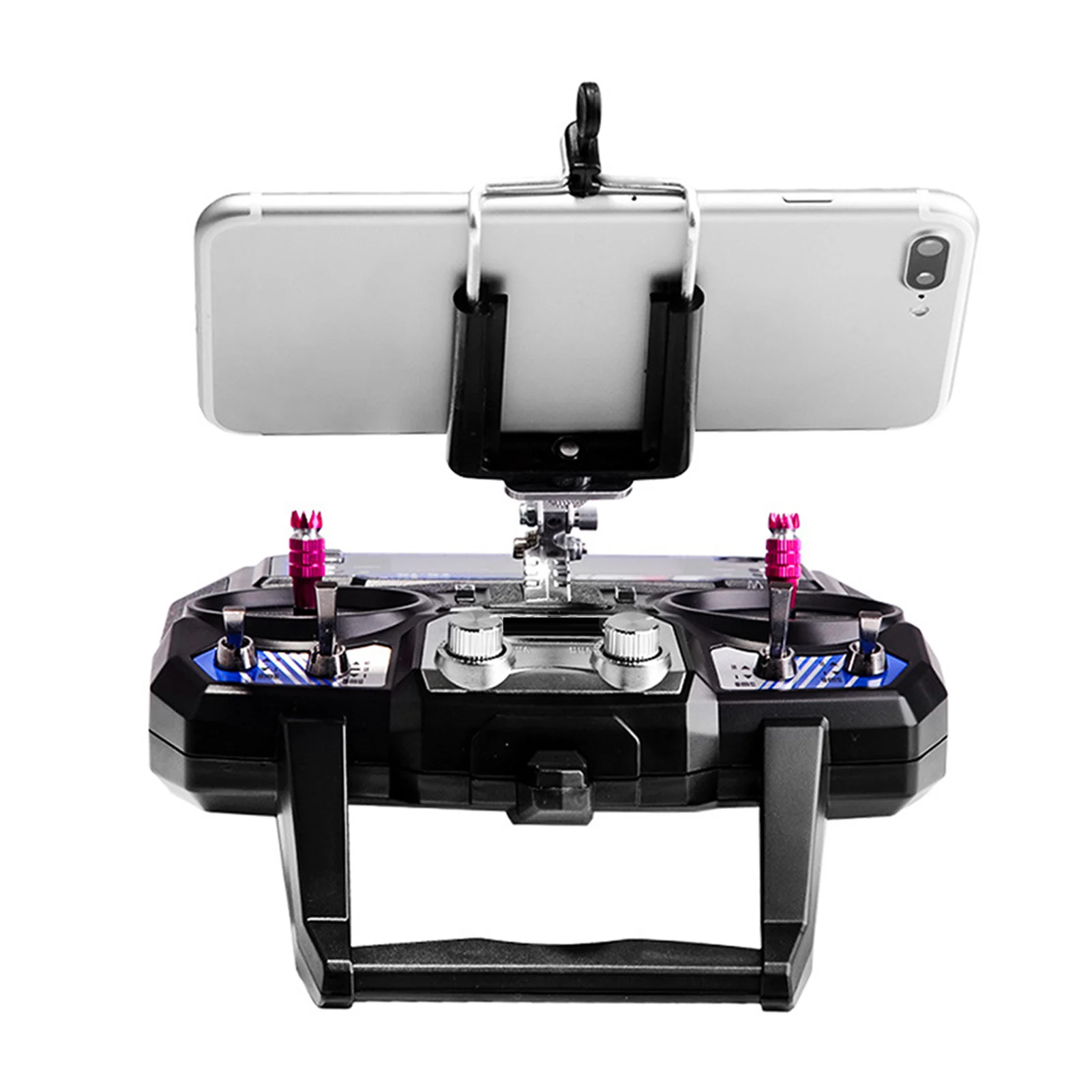 Rc-Transmitter Phone Mount Aluminum Alloy Construction For Flysky-FS-i6 FS-I6S FS-i6X Transmitter